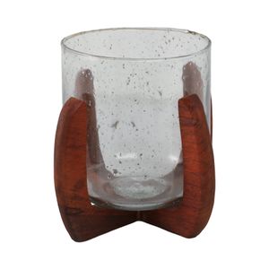 CORBINROSE BROWN VOTIVE HOLDER 7 (IN) 1