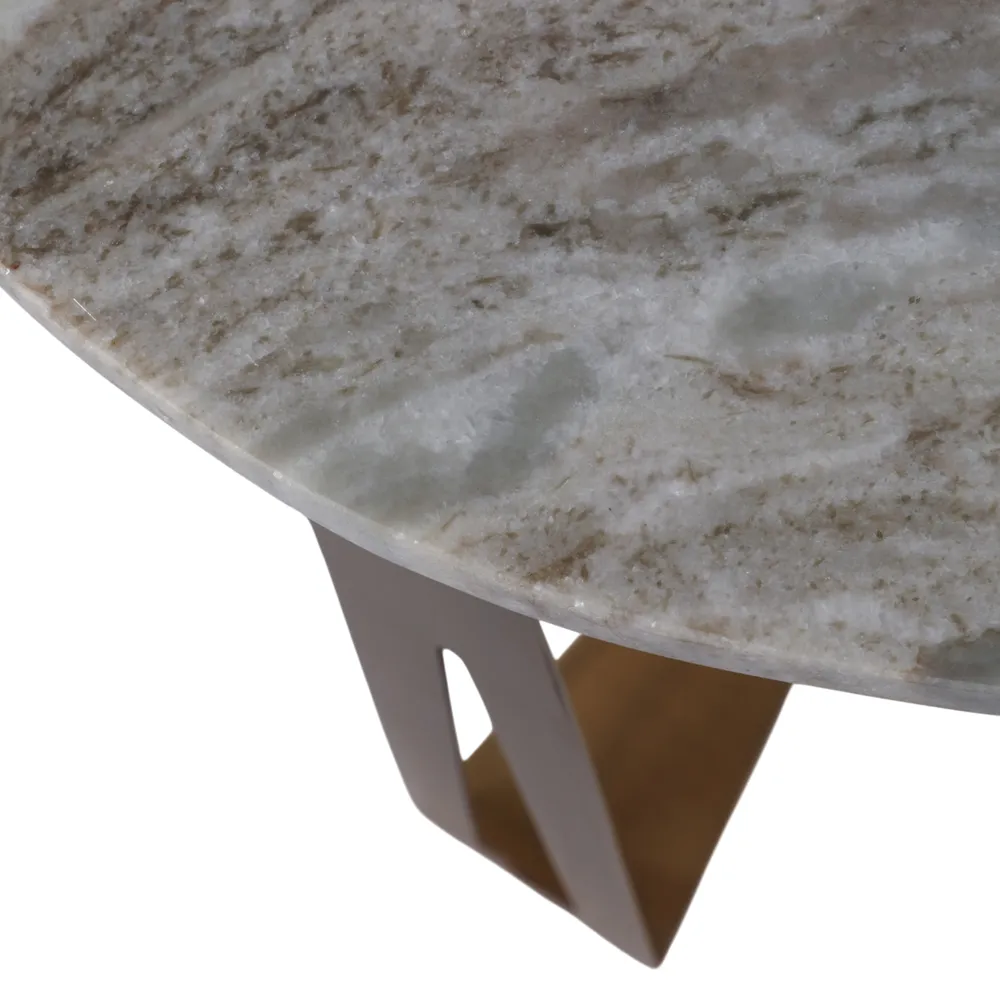 VERNONRUN IVORY TABLE 22 (IN)