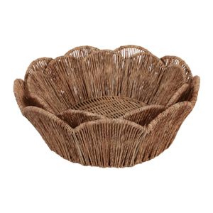 YATESGATE SET OF 2 BROWN BOWLS 5 (IN) 4