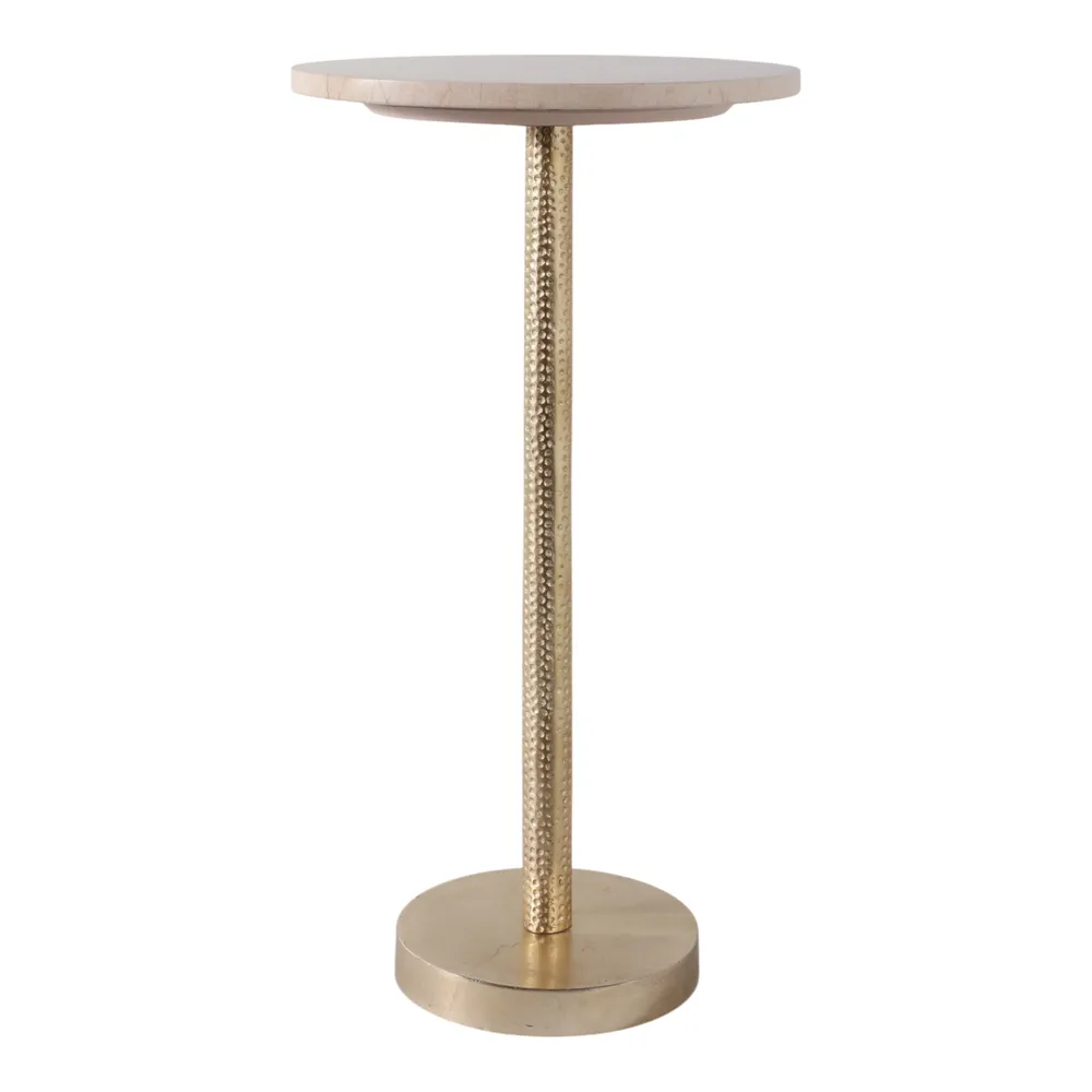 BIRCHWORTH IVORY ACCENT TABLE 25 (IN)
