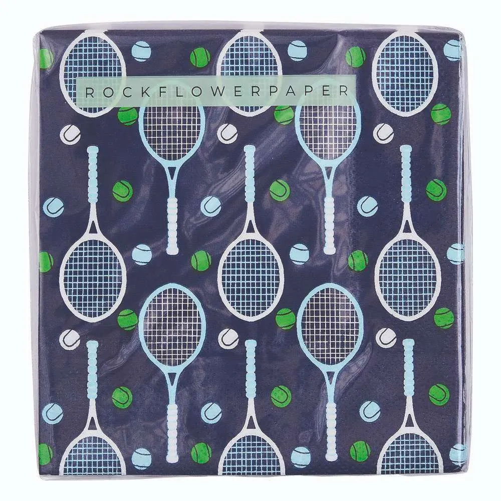 Tennis Paper Cocktail Napkins (Pack of 25)