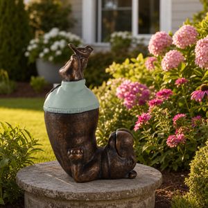 BONDLAND BRONZE GARDEN STATUARY 17 (IN) 11