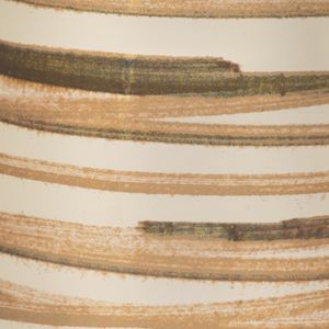 CARLTONLAND GOLD GLASS VASE 14 (IN) 5