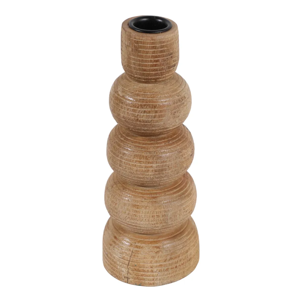 DALEYWIND BROWN CANDLE HOLDER 8 (IN)