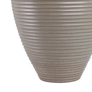 CANTONWIND BEIGE VASE 28 (IN) 6