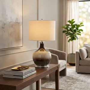 BARCLAYDALE GRAY LAMP 32 (IN) 9