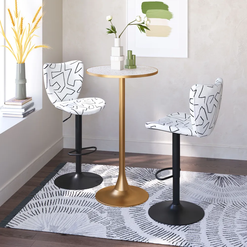 Elevate Barstool White