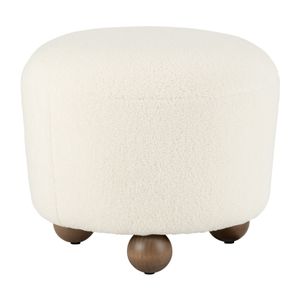 JADELAKE IVORY OTTOMAN 17 (IN) 1