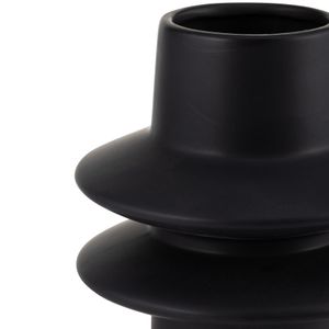 BURGESSFORD BLACK VASE 11 (IN) 4