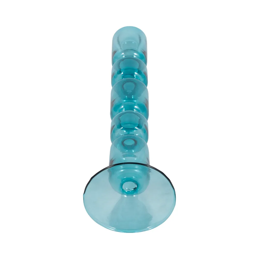 ISLE BLUE CANDLE HOLDER 12 (IN)