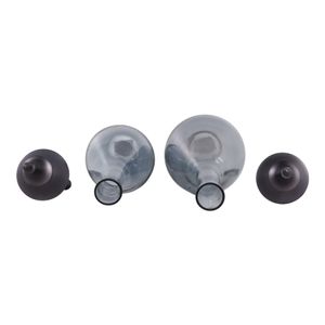 RUBYLAND SET OF 2 GRAY JARS 18 (IN) 9