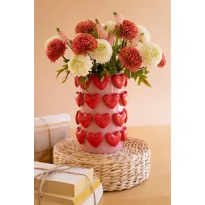 Ceramic Hearts Vase 1