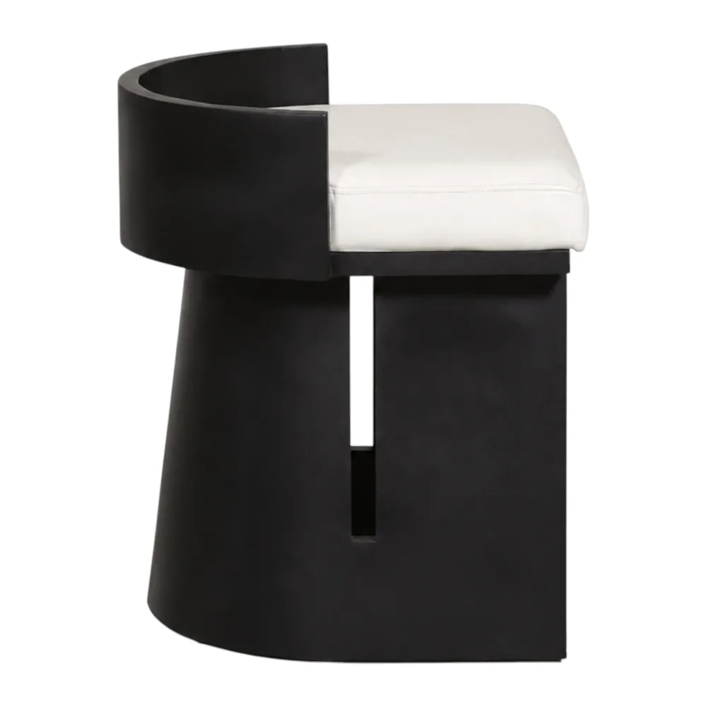 HARMONSIDE IVORY STOOL 21 (IN)