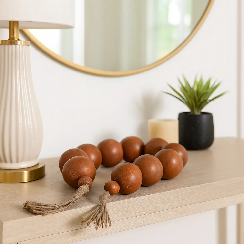 HOLTONHOLM BROWN BEAD 3 (IN)