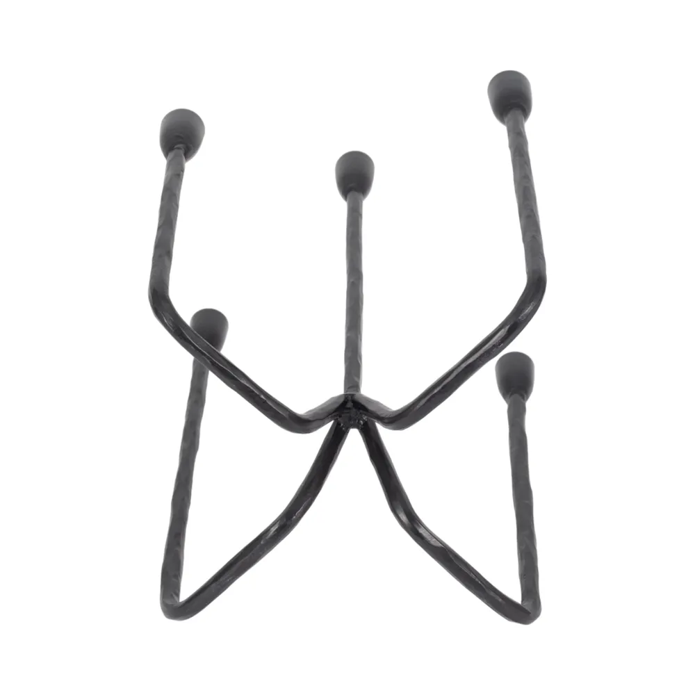 CLARAFIELD BLACK CANDLE HOLDER 17 (IN)