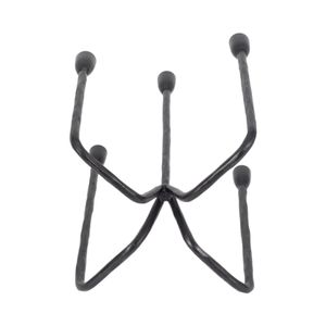 CLARAFIELD BLACK CANDLE HOLDER 17 (IN) 8