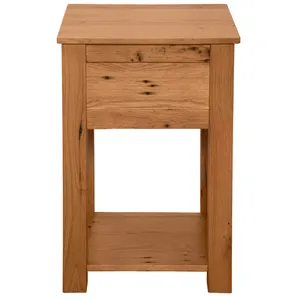 Heritage Oak One Drawer Nightstand 8