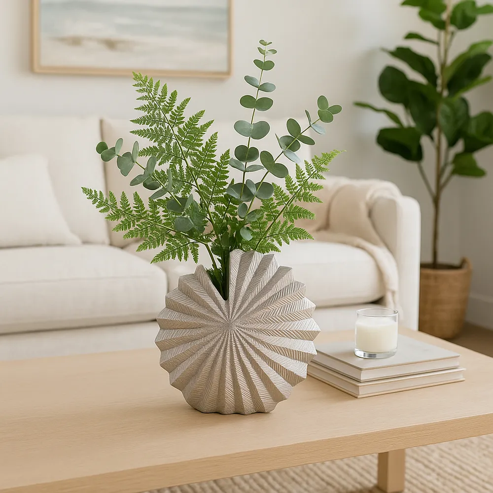 DALEVIEW SILVER VASE 10 (IN)