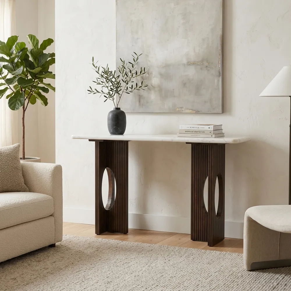 HANLEYWOOD WHITE CONSOLE 52 (IN)