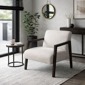 DERMOTWAY WHITE CHAIR 30 (IN) 12