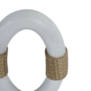 WESTONSHAW SET OF 3 WHITE WALL SCULPTURES 14 (IN) 6