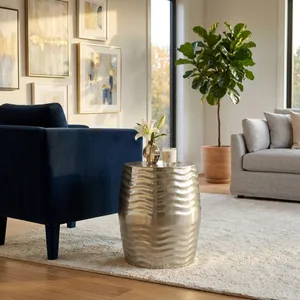 GLENNVIEW GOLD TABLE 19 (IN) 12