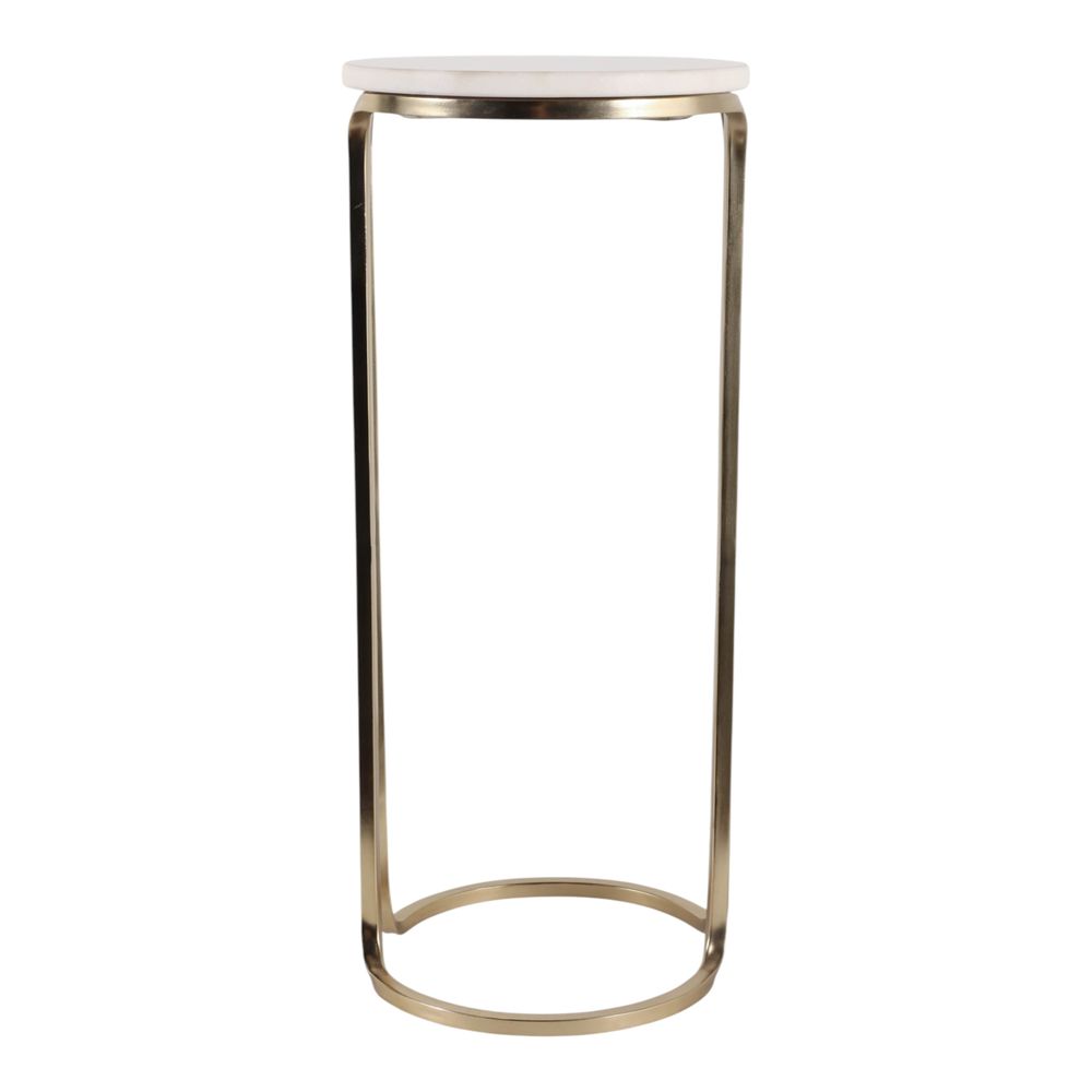 GENTRYPORT WHITE ACCENT TABLE 25 (IN)