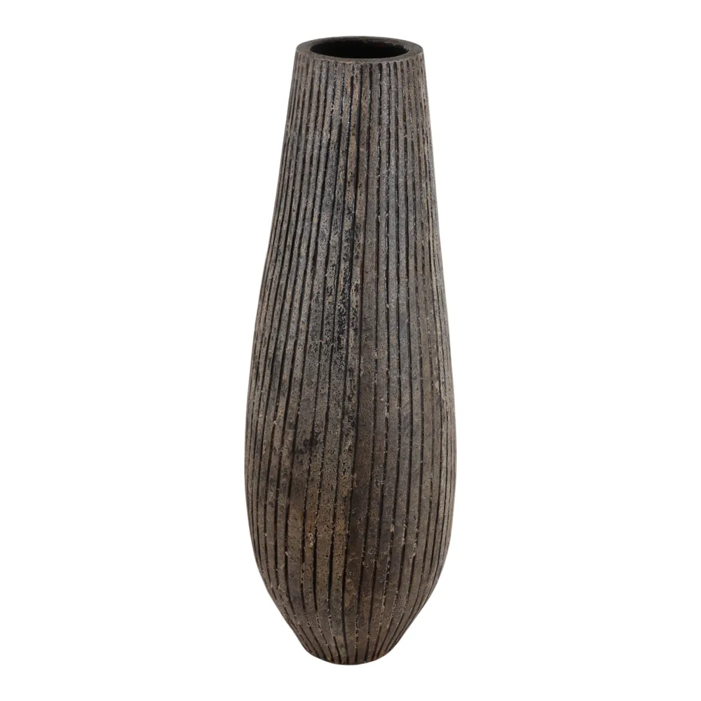 BRAMFORD BLACK VASE 39 (IN)