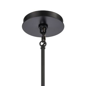 Open Louvers 6.75'' Wide 1-Light Mini Pendant - Matte Black 5