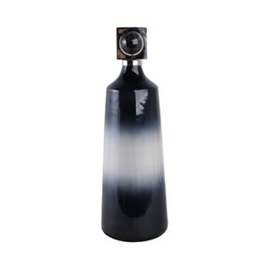 HADLEYHAM BLUE GLASS VASE 23 (IN) 1