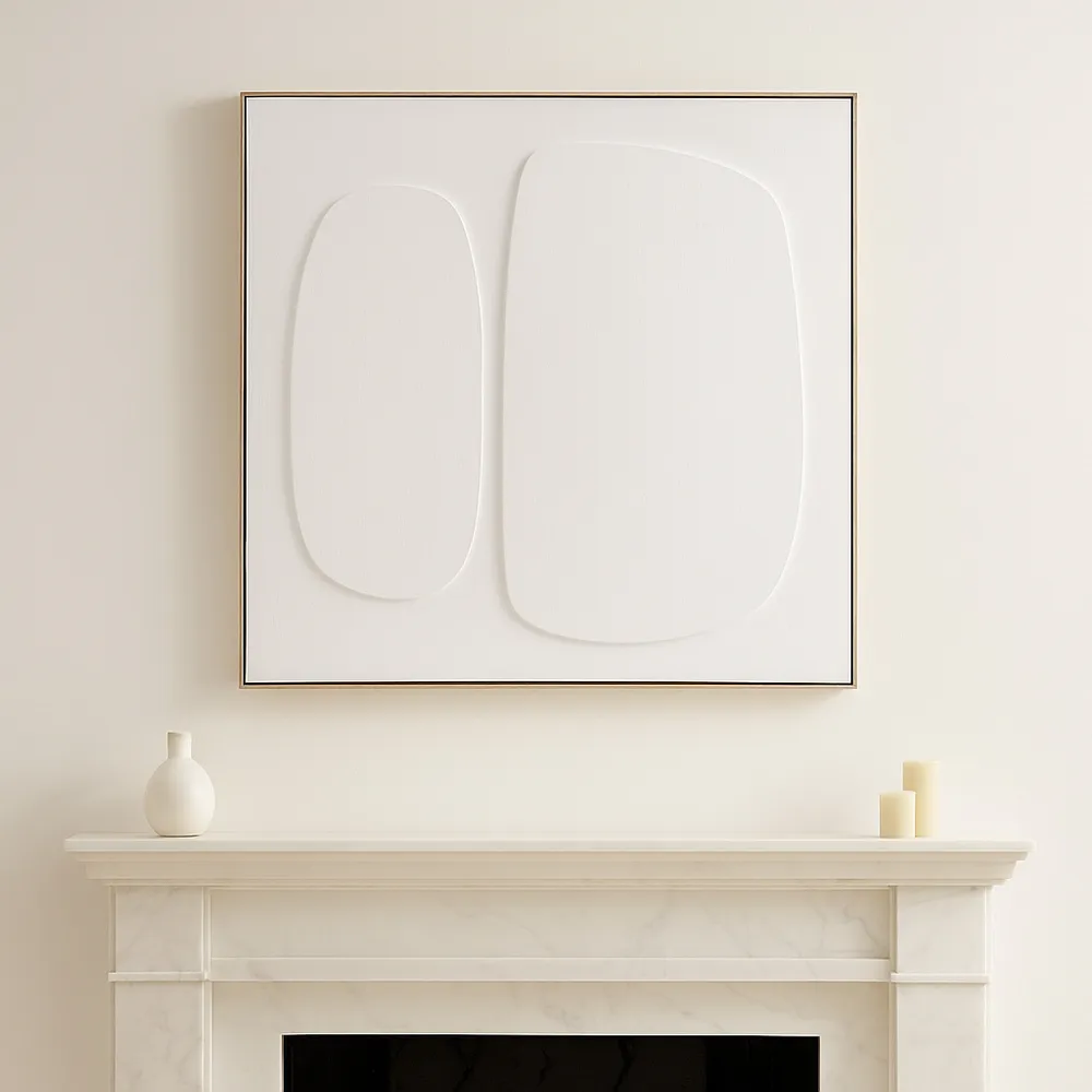 HAMPTON WHITE ART 40 (IN)