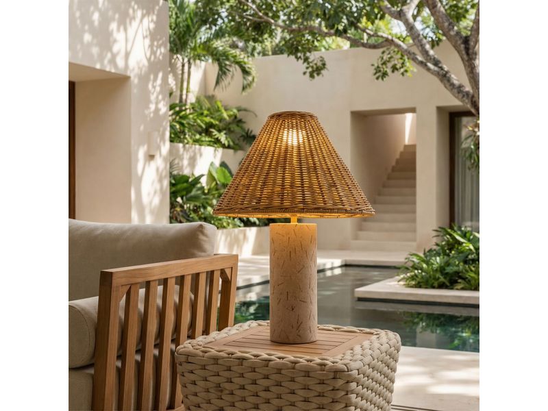Kintal Solar Table Lamp Natural 13