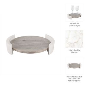 SKYLERFIELD TAN TRAY 3 (IN) 9