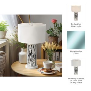 LUTHERGROVE BLACK LAMP 25 (IN) 8