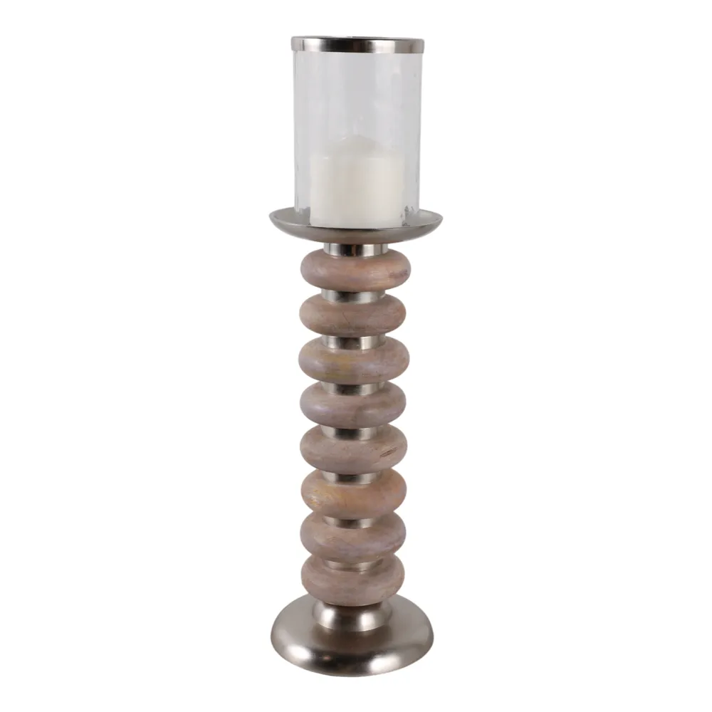 CULLENLAND TAN CANDLE HOLDER 20 (IN)