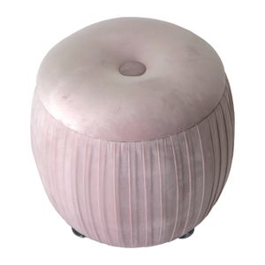 HENLEYFORD PINK STOOL 18 (IN) 4