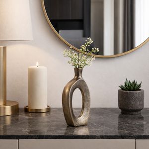 ALBAFORD GOLD VASE 8 (IN) 13