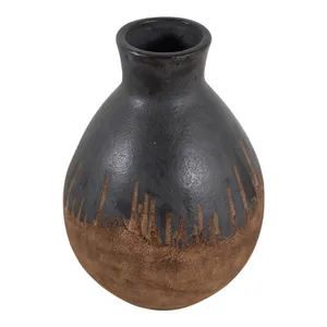 MONROEMILL BLACK VASE 17 (IN) 7
