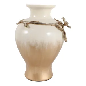 HOPEPORT GOLD VASE 15 (IN) 5