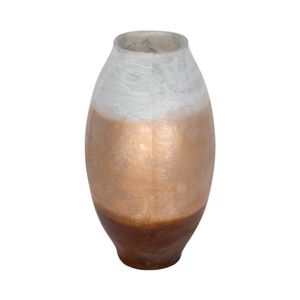 CLAYWORTH WHITE VASE 14 (IN) 5