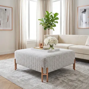 ARNETTPARK BLACK OTTOMAN 18 (IN) 10