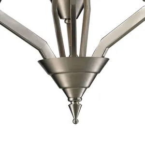 Tribecca 21'' Wide 3-Light Chandelier - Brushed Nickel 3