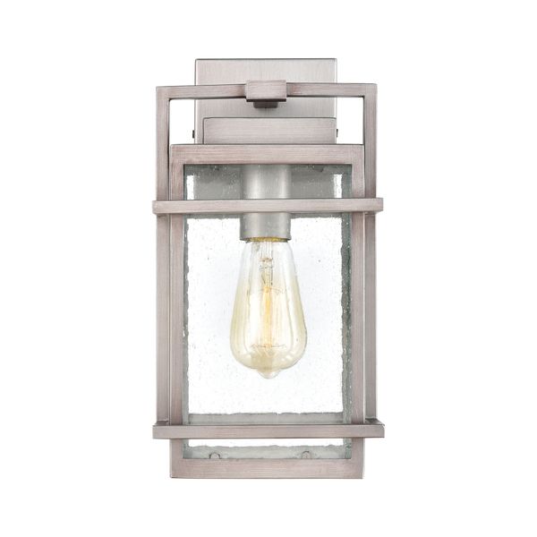 Breckenridge 13'' High 1-Light Outdoor Sconce - Weathered Zinc