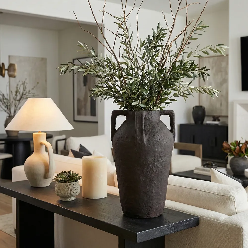 WATSONLAND BROWN VASE 20 (IN)