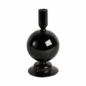 SKYLERCLIFF BLACK CANDLE HOLDER 7 (IN) 1