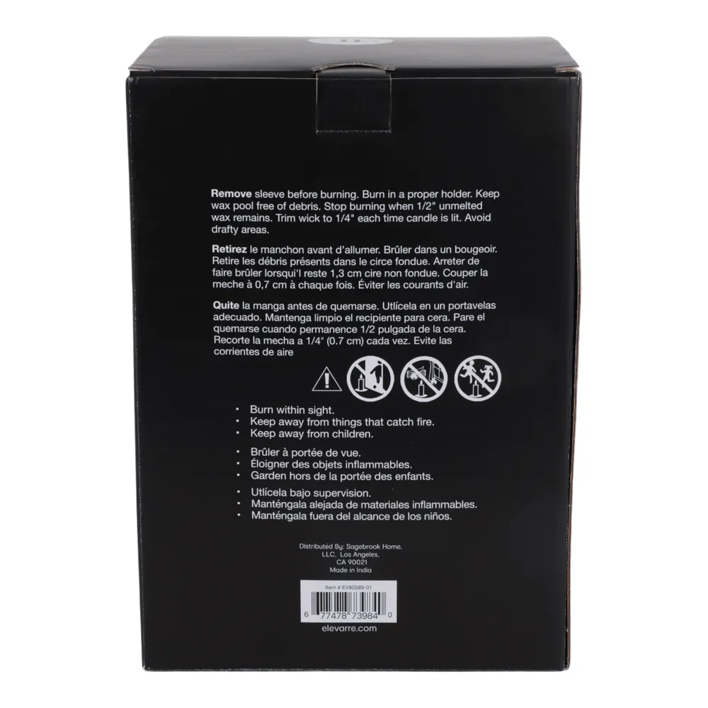 NATECLIFF NOIR OUD AND TOBACCO CANDLE 10 (IN)