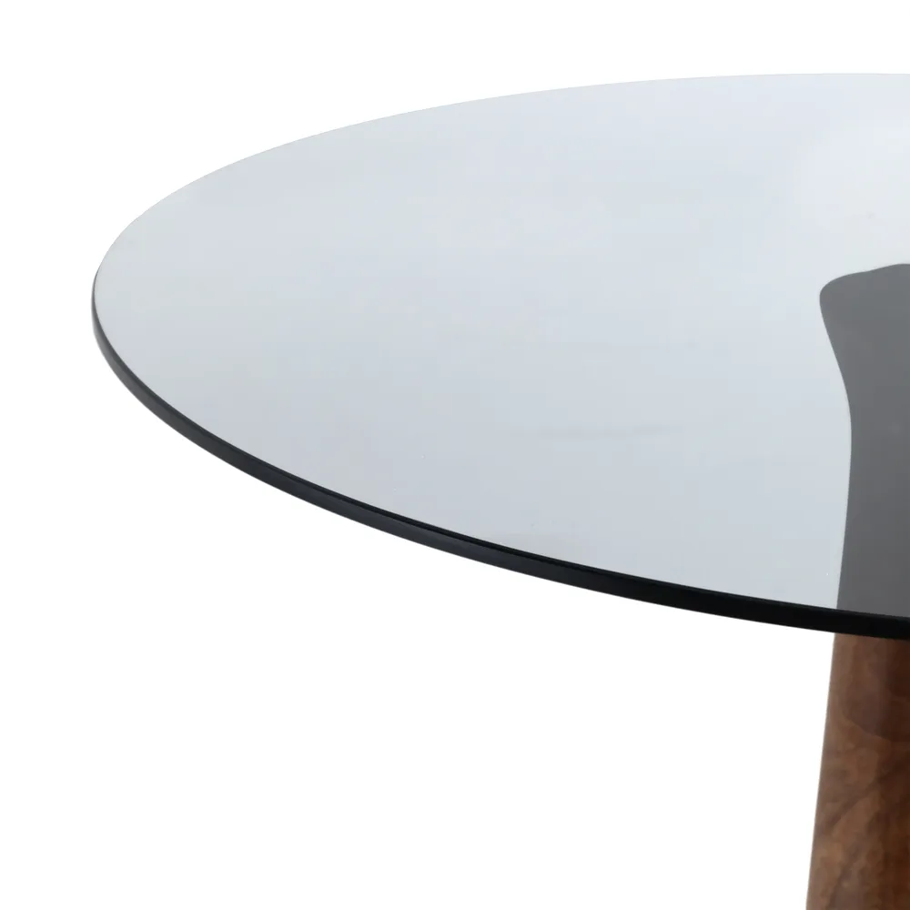 BAKERFIELD BROWN TABLE 21 (IN)
