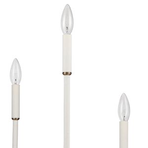 Continuance 30'' Wide 6-Light Chandelier - White Coral 4