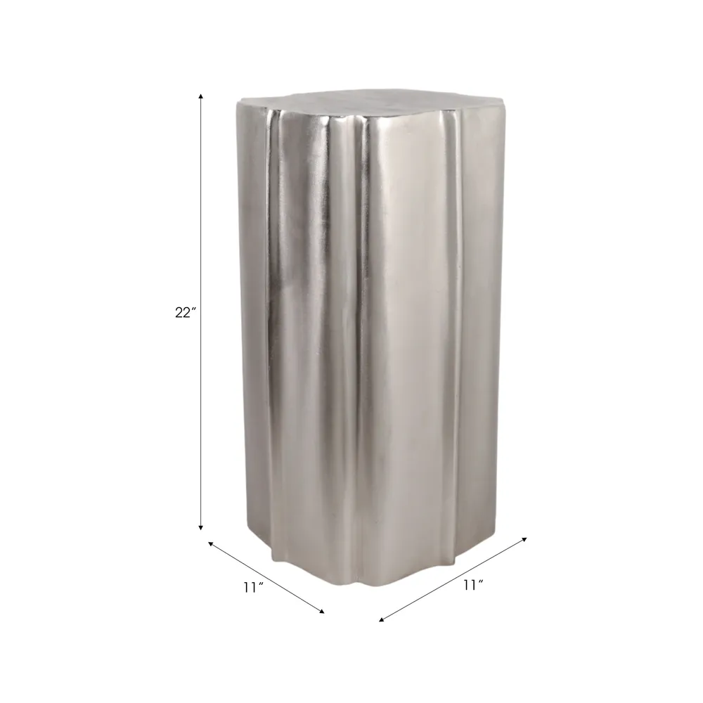 HOUSTONGROVE SILVER TABLE 22 (IN)