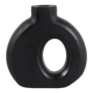 GRIFFINMOOR BLACK VASE 7 (IN) 1
